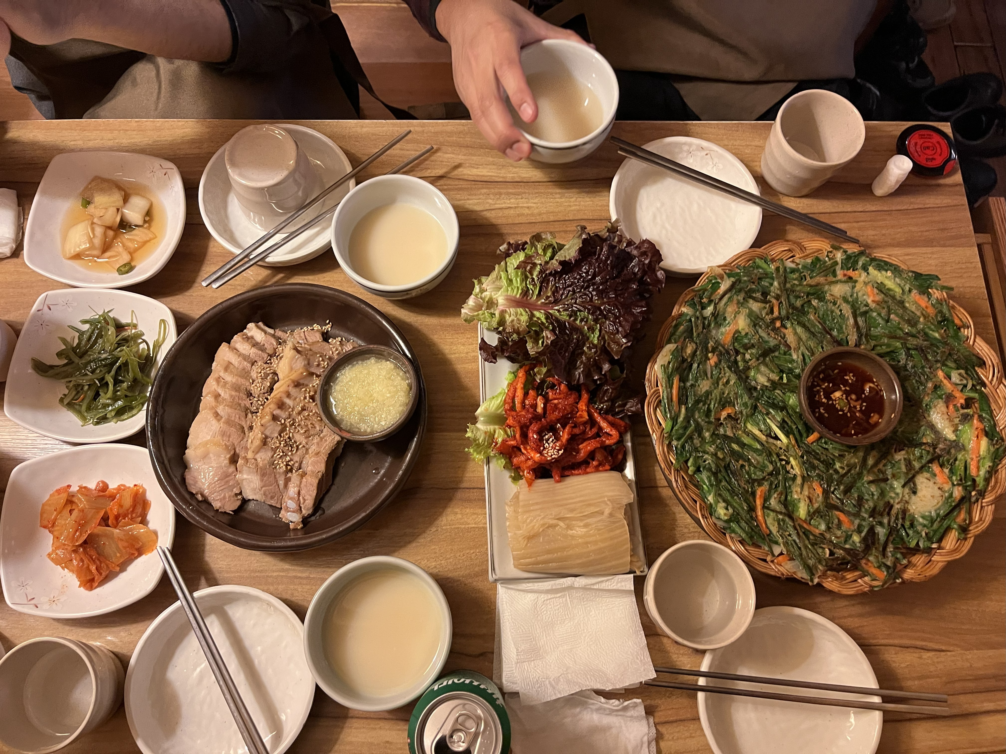 チヂミとポッサム